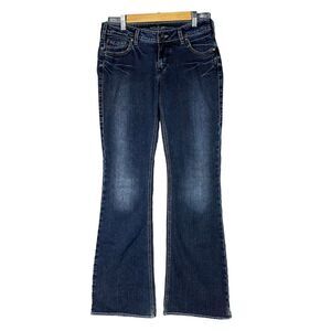 Silver Jeans‎ Woman 29x34 Bootcut Denim Jeans Everyday Low Rise Y2K Western Wear